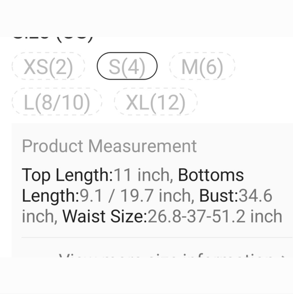 3 pieces Clearance ALL CLOTHES/swim PRICES DROPPED TO THE MAX MUST GO - Picture 7 of 7